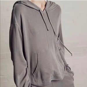NWT Free People Back Into It Hoodie Sweatshirt
